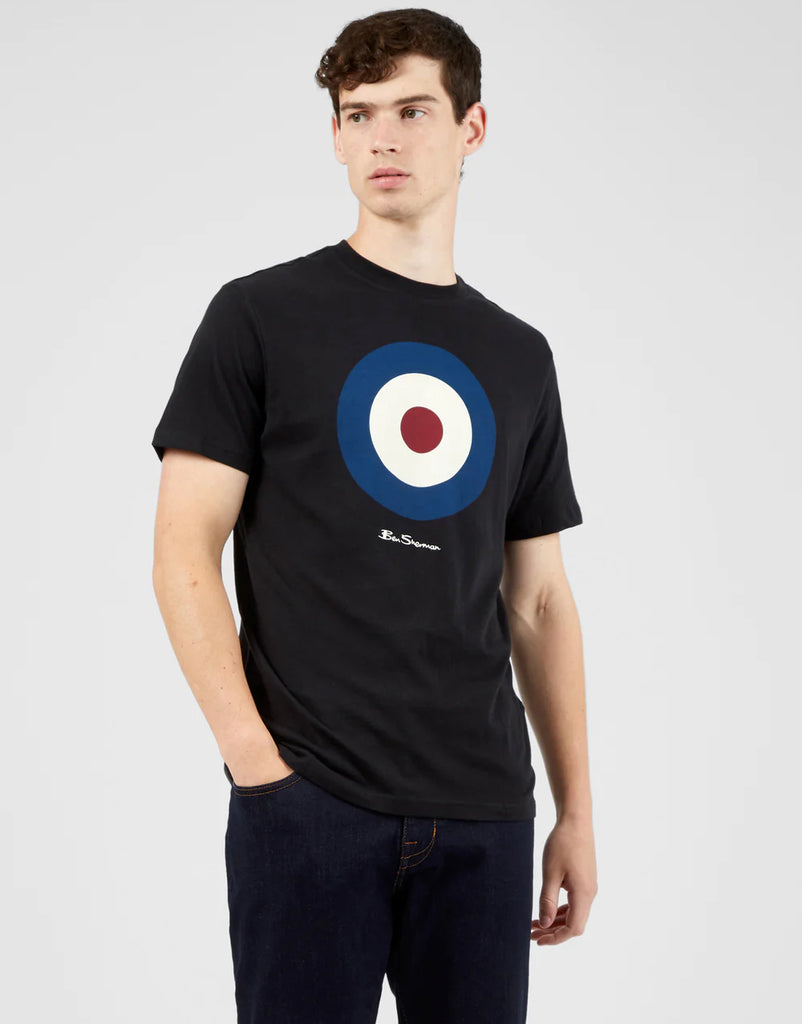 Ben Sherman Target True Black T-Shirt - Main Image