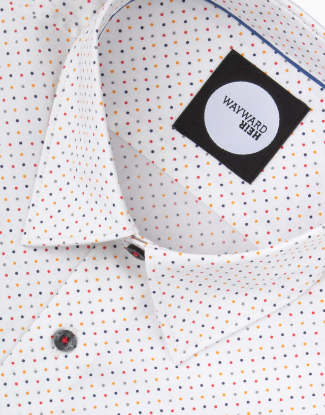 Brooklyn Multi-Coloured Polka Dot Shirt