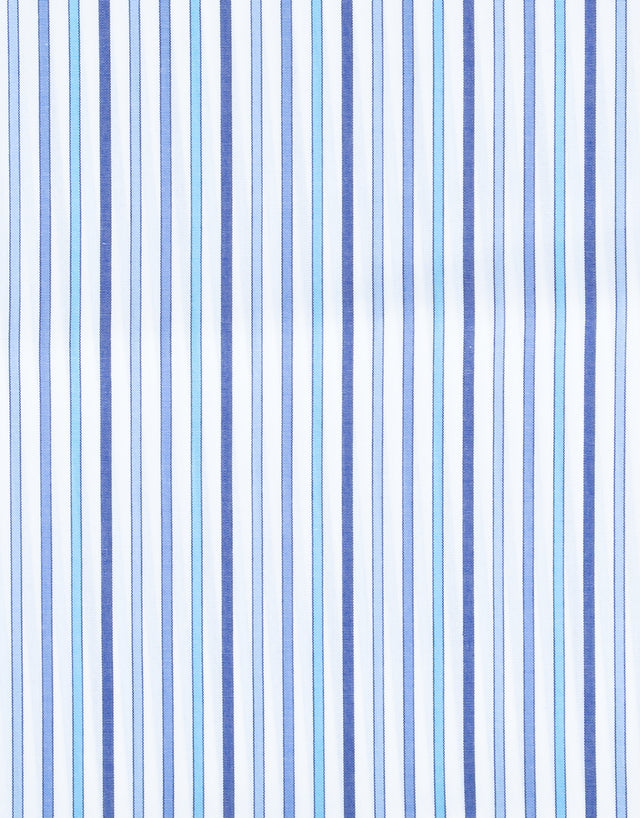 Barbican Blue Multi Stripe Shirt