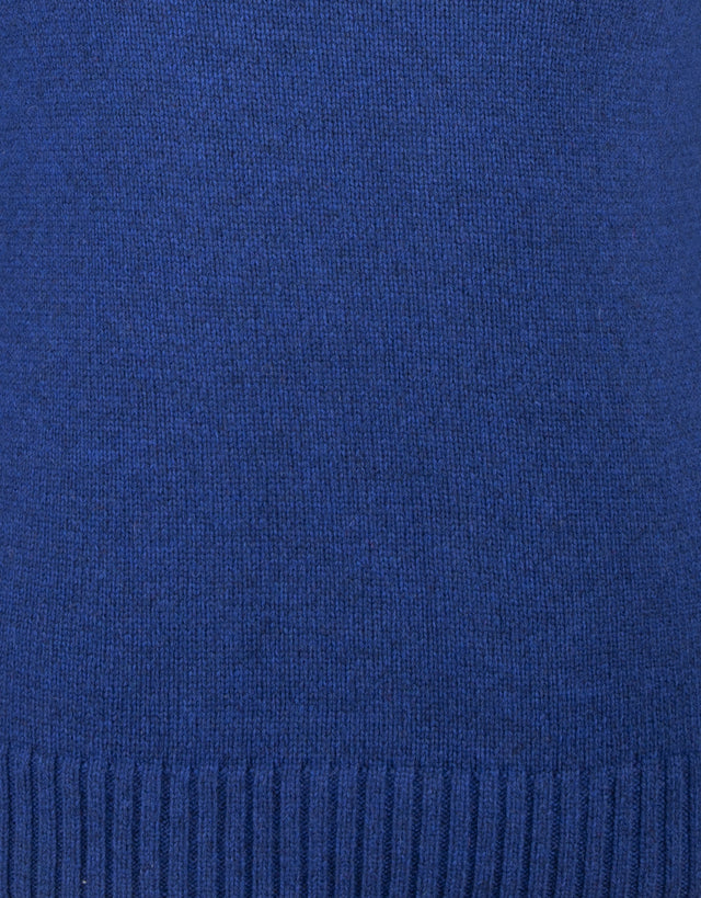 Kaiapoi Marine Blue Shetland Sweater