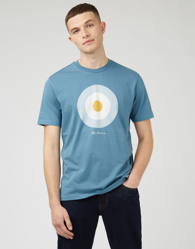 Ben Sherman Target Blue Shadow T-Shirt