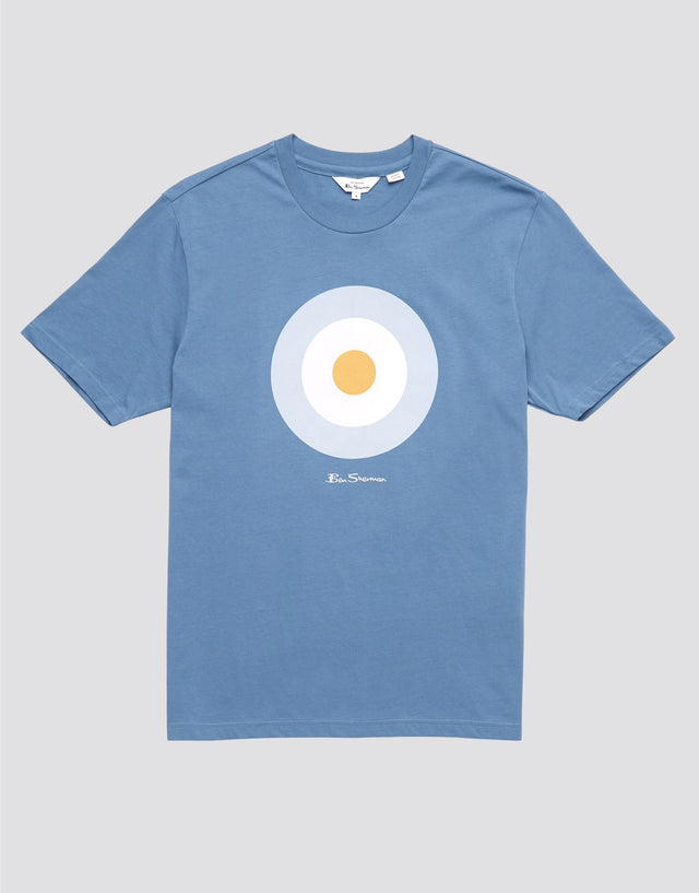 Ben Sherman Target Blue Shadow T-Shirt