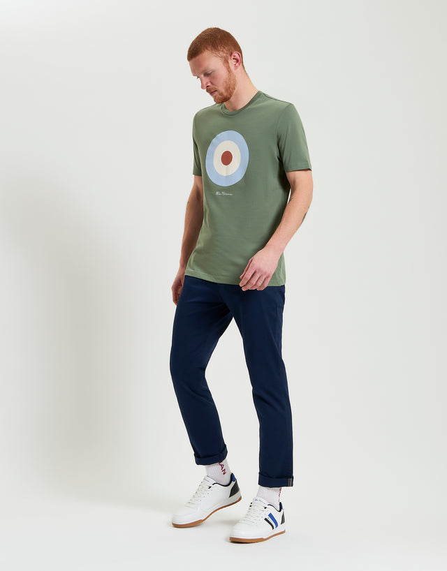 Ben Sherman Target Pale Khaki T-Shirt