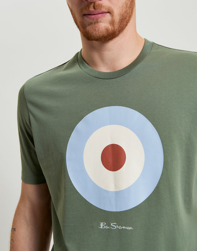 Ben Sherman Target Pale Khaki T-Shirt