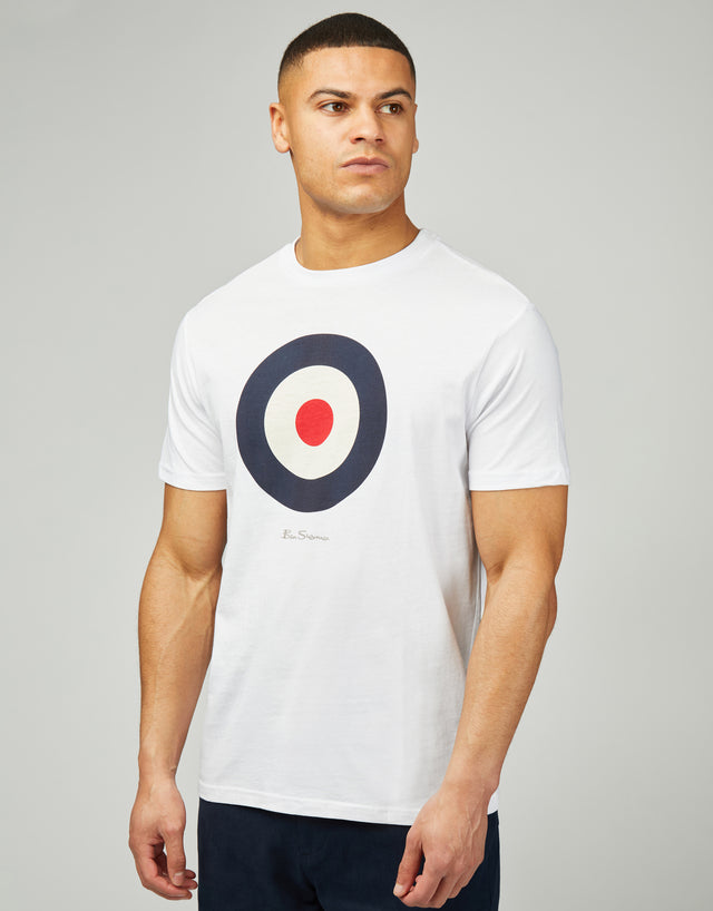 Ben Sherman Target White T-Shirt