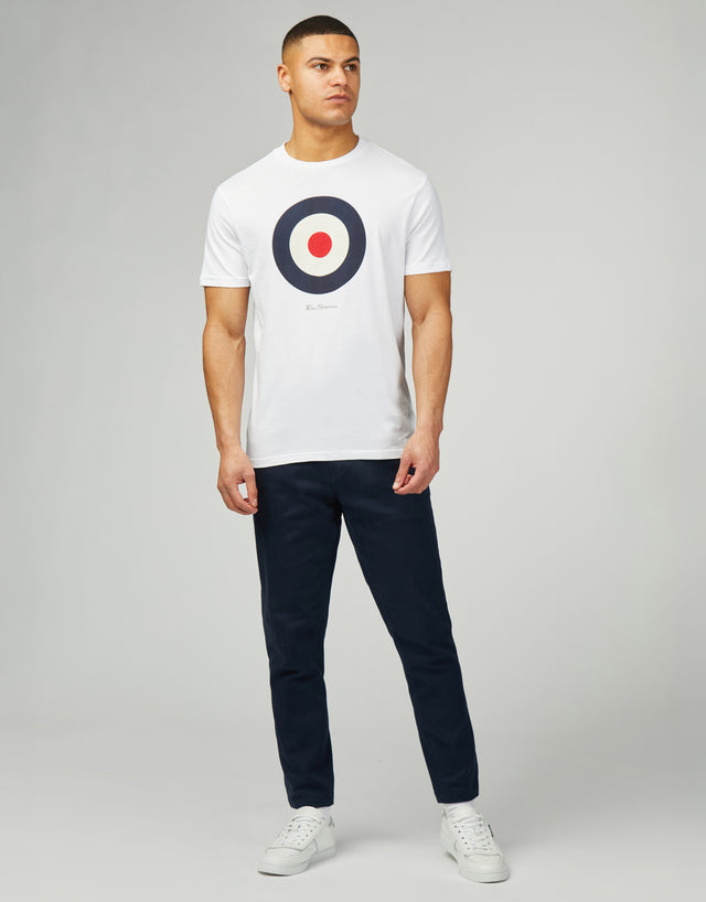 Ben Sherman Target White T-Shirt