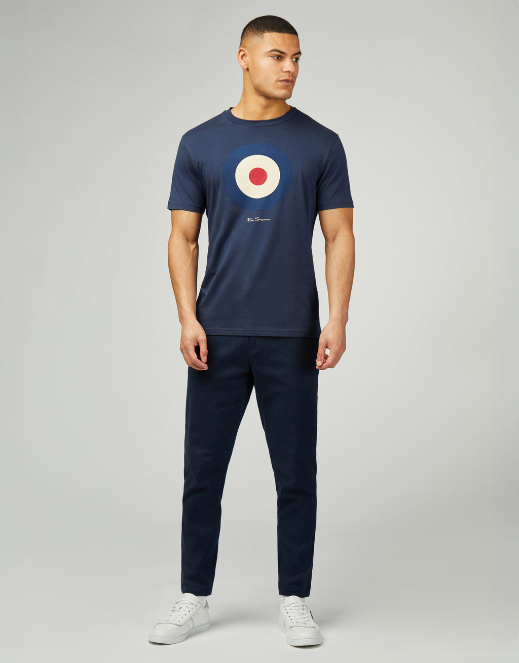 Ben Sherman Target Dark Navy T-Shirt