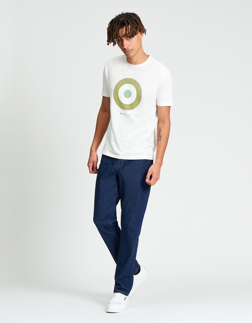 Ben Sherman Signature Target Putty T-Shirt