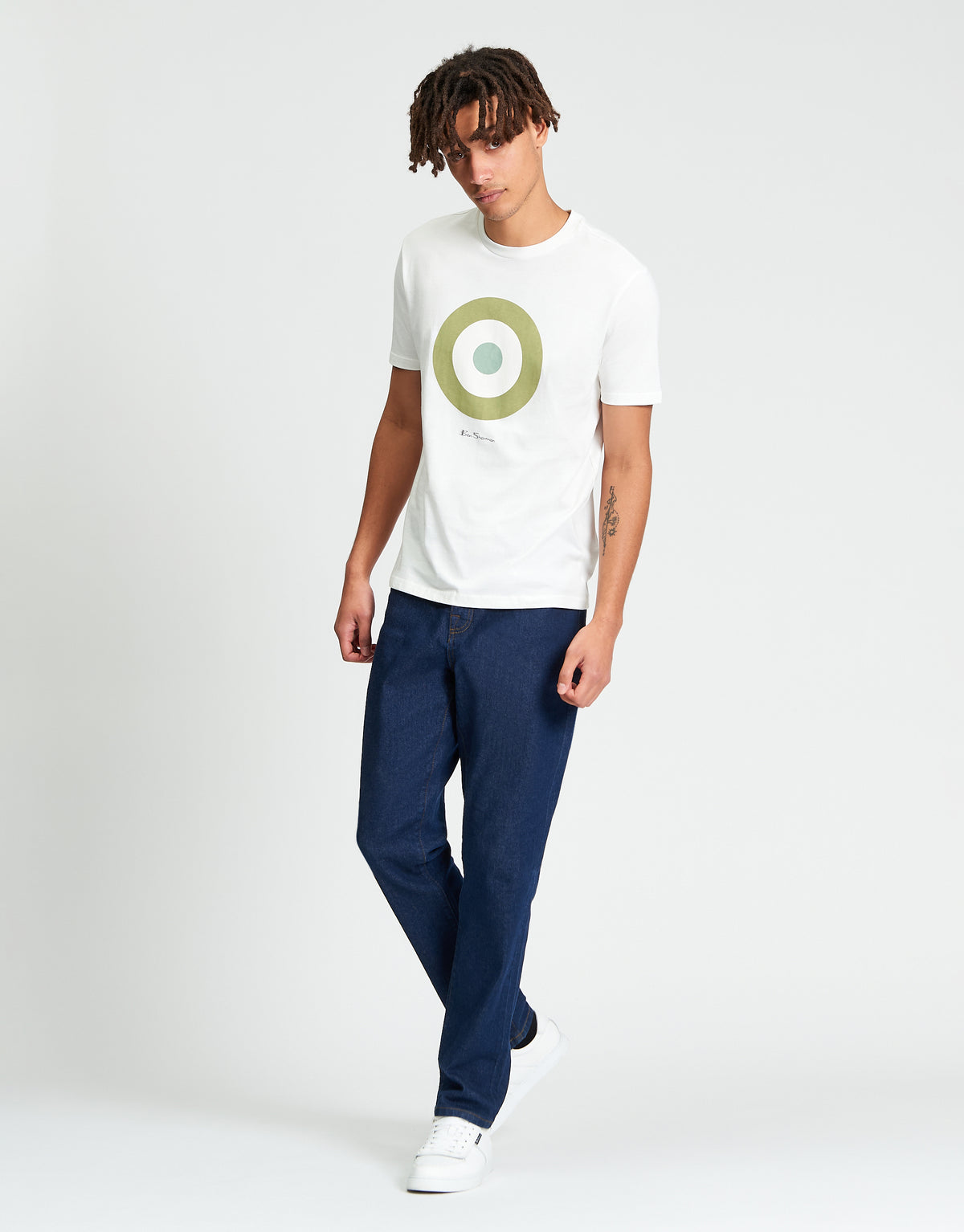 Ben Sherman Signature Target Putty T-Shirt