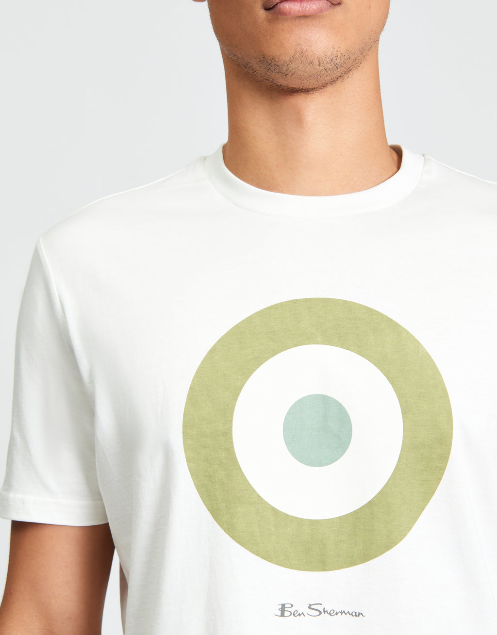 Ben Sherman Signature Target Putty T-Shirt