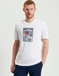 Ben Sherman Boat And Guitar Character White T-Shirt