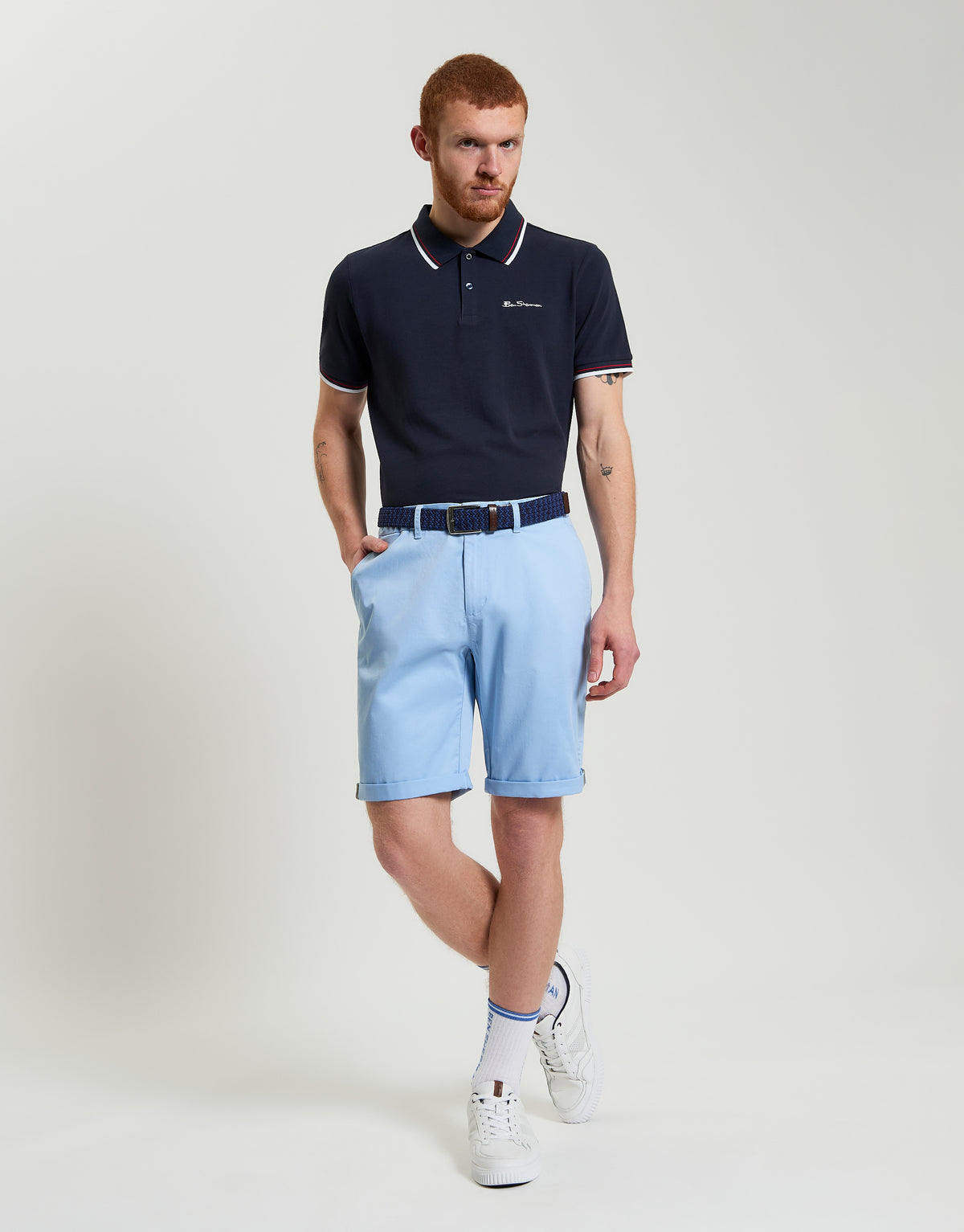 Ben Sherman Signature Pique Dark Navy Polo