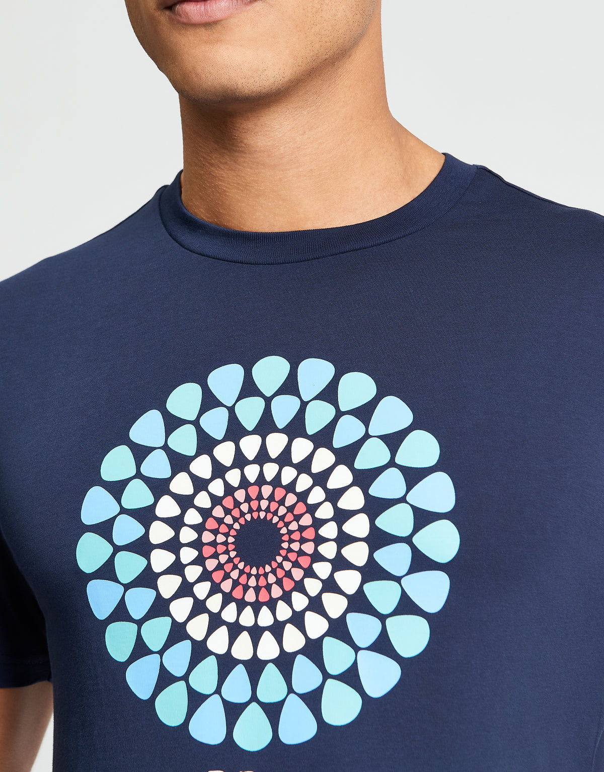 Ben Sherman Plectrum Target Dark Navy T-Shirt