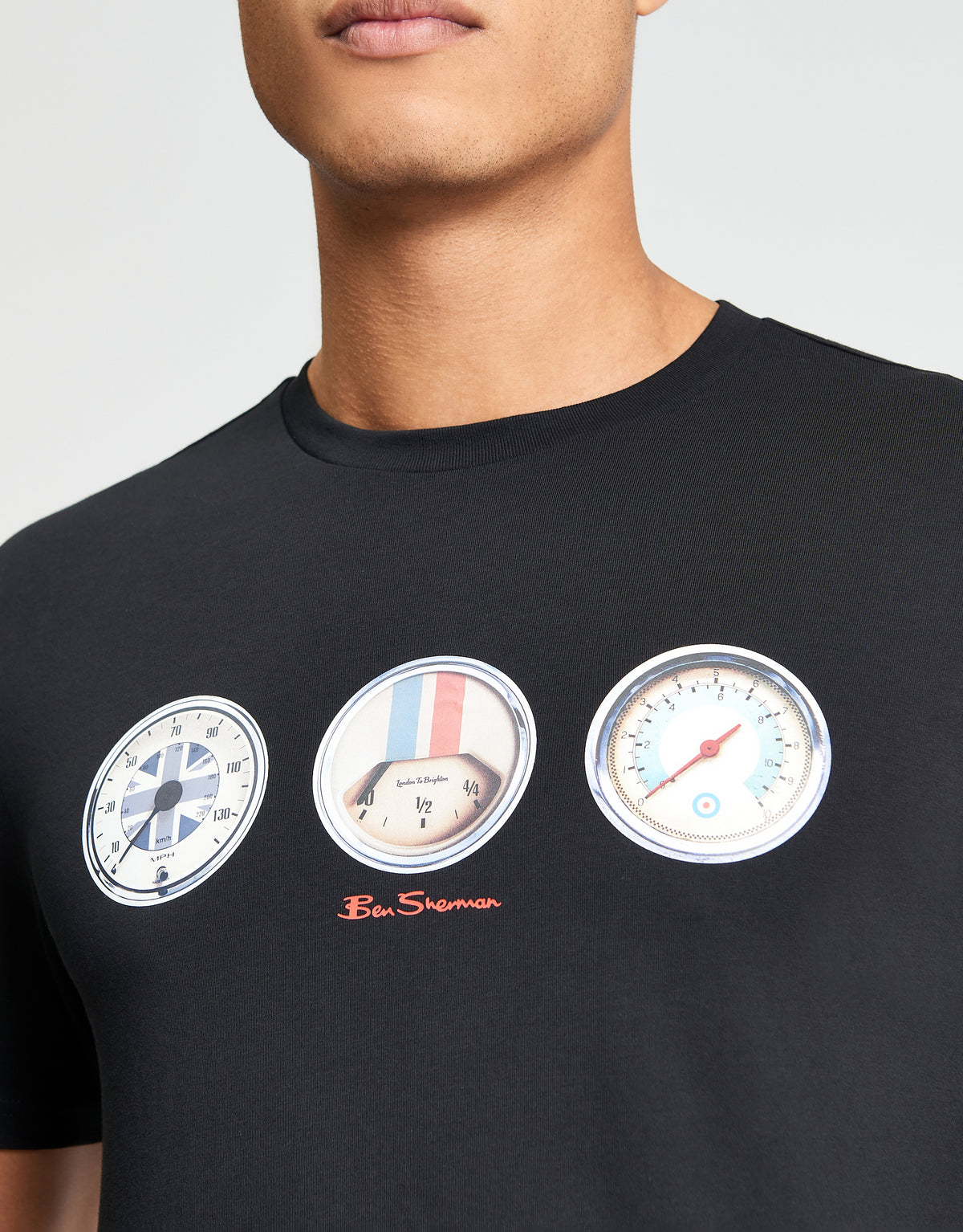 Ben Sherman Speed Black T-Shirt