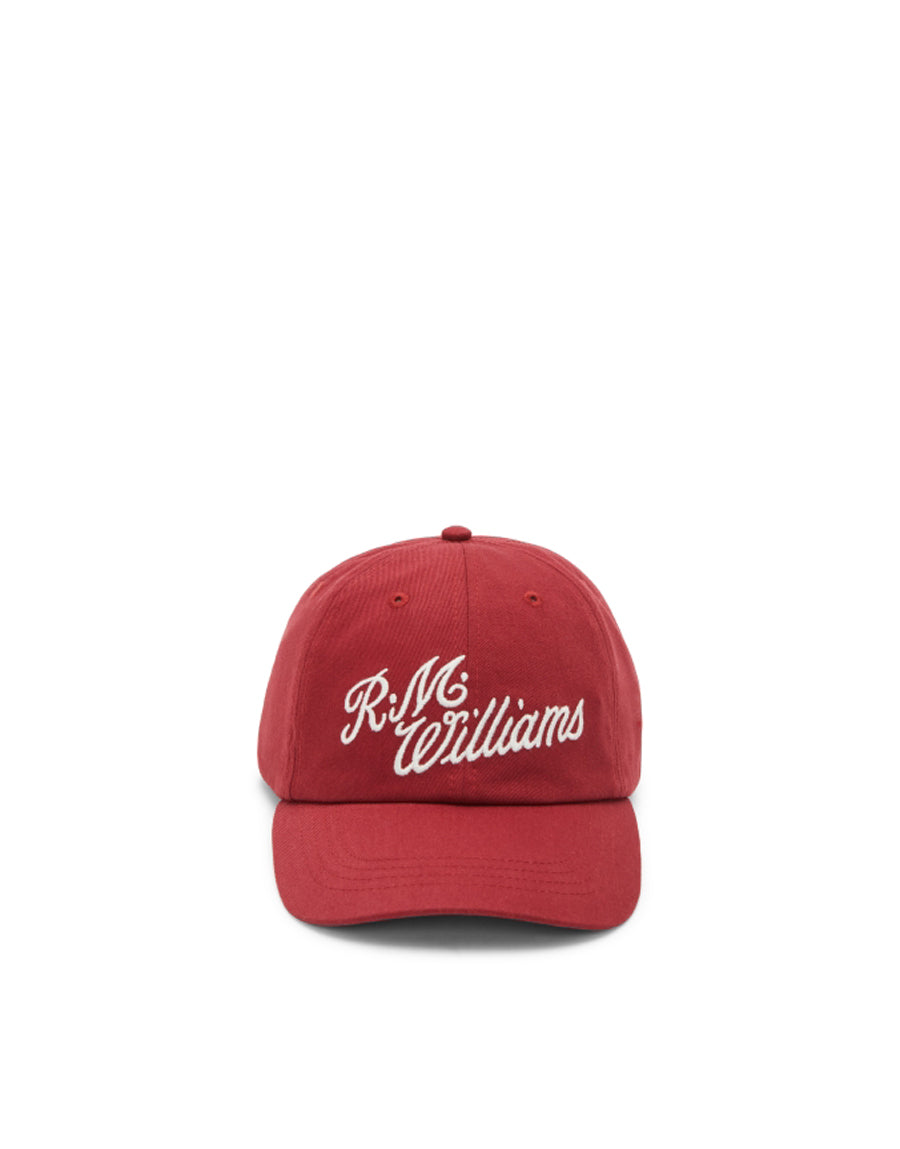 R.M.Williams Script Red Cap