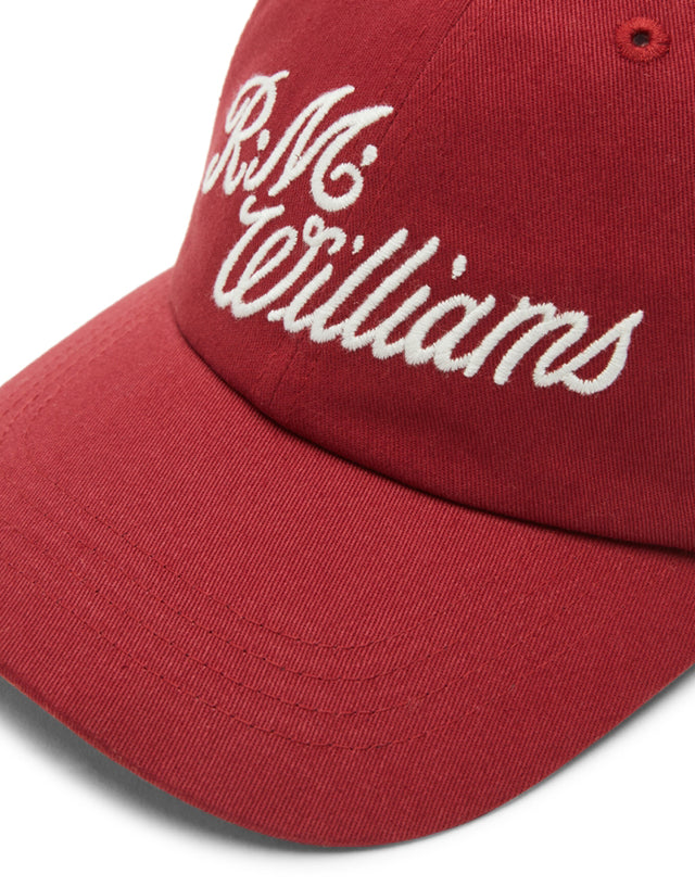 R.M.Williams Script Red Cap