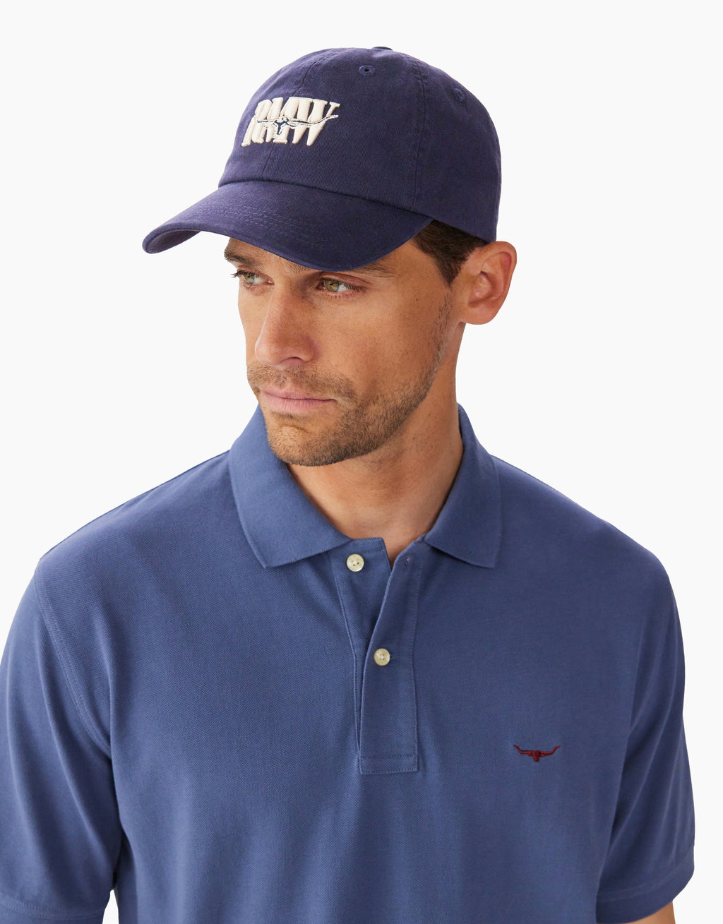 R.M. Williams Hertitage Navy Twill Cap