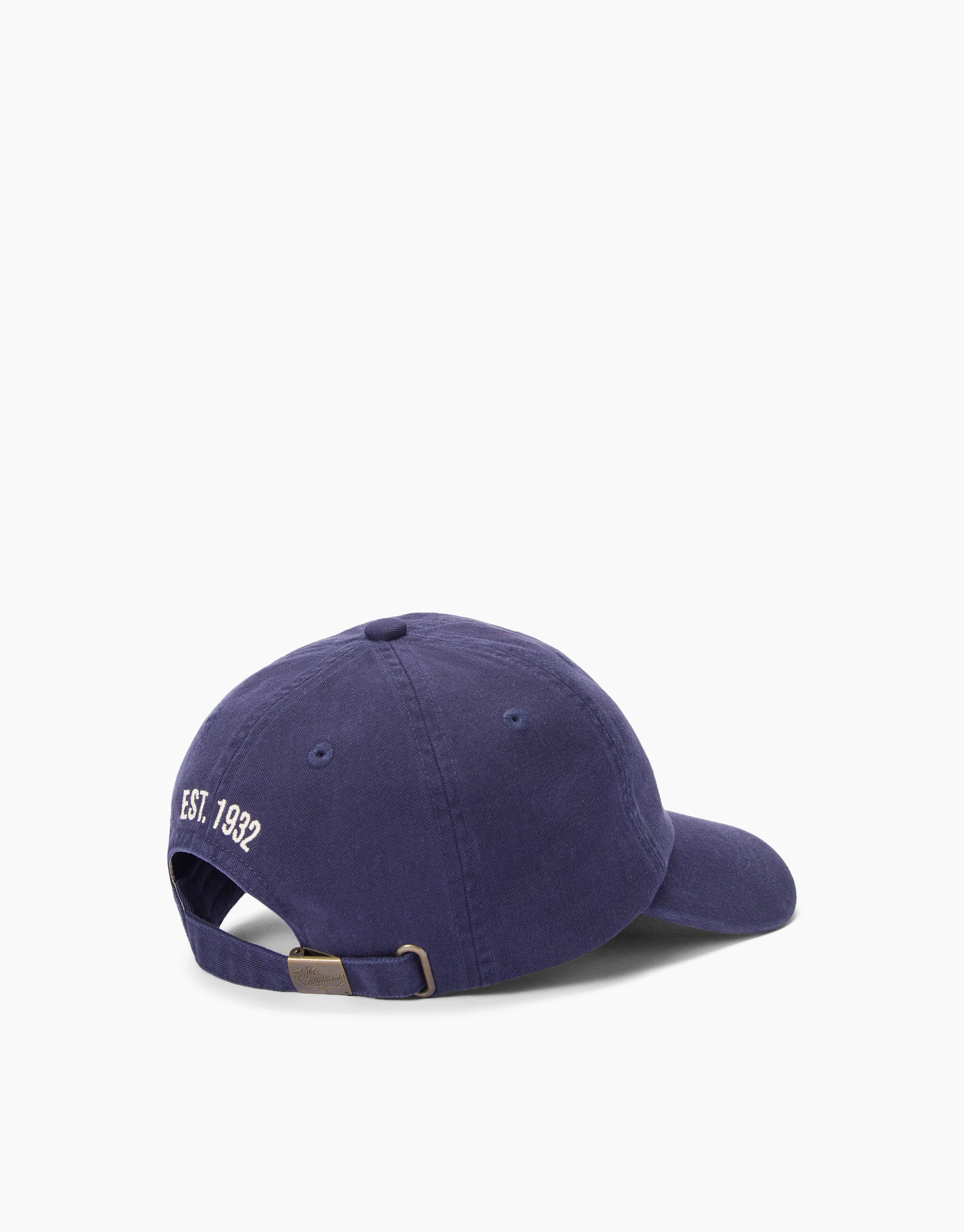 R.M. Williams Hertitage Navy Twill Cap