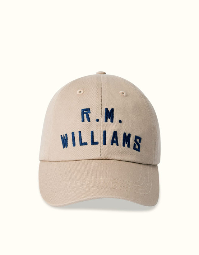 R.M.Williams Logo Cap Ecru