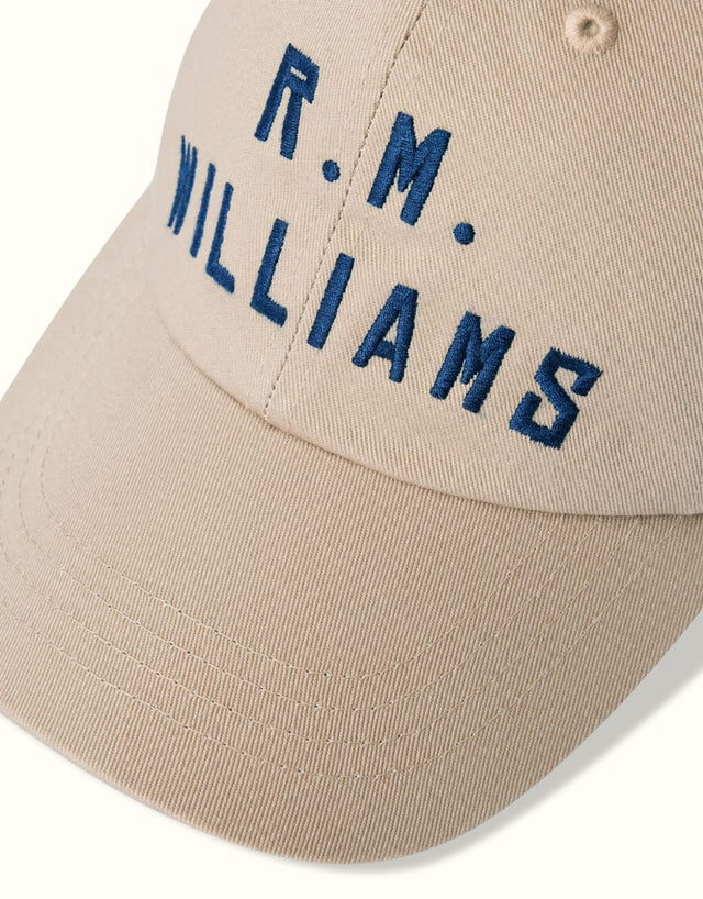 R.M.Williams Logo Cap Ecru