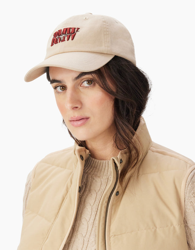 R.M. Williams Heritage Twill Ecru Cap
