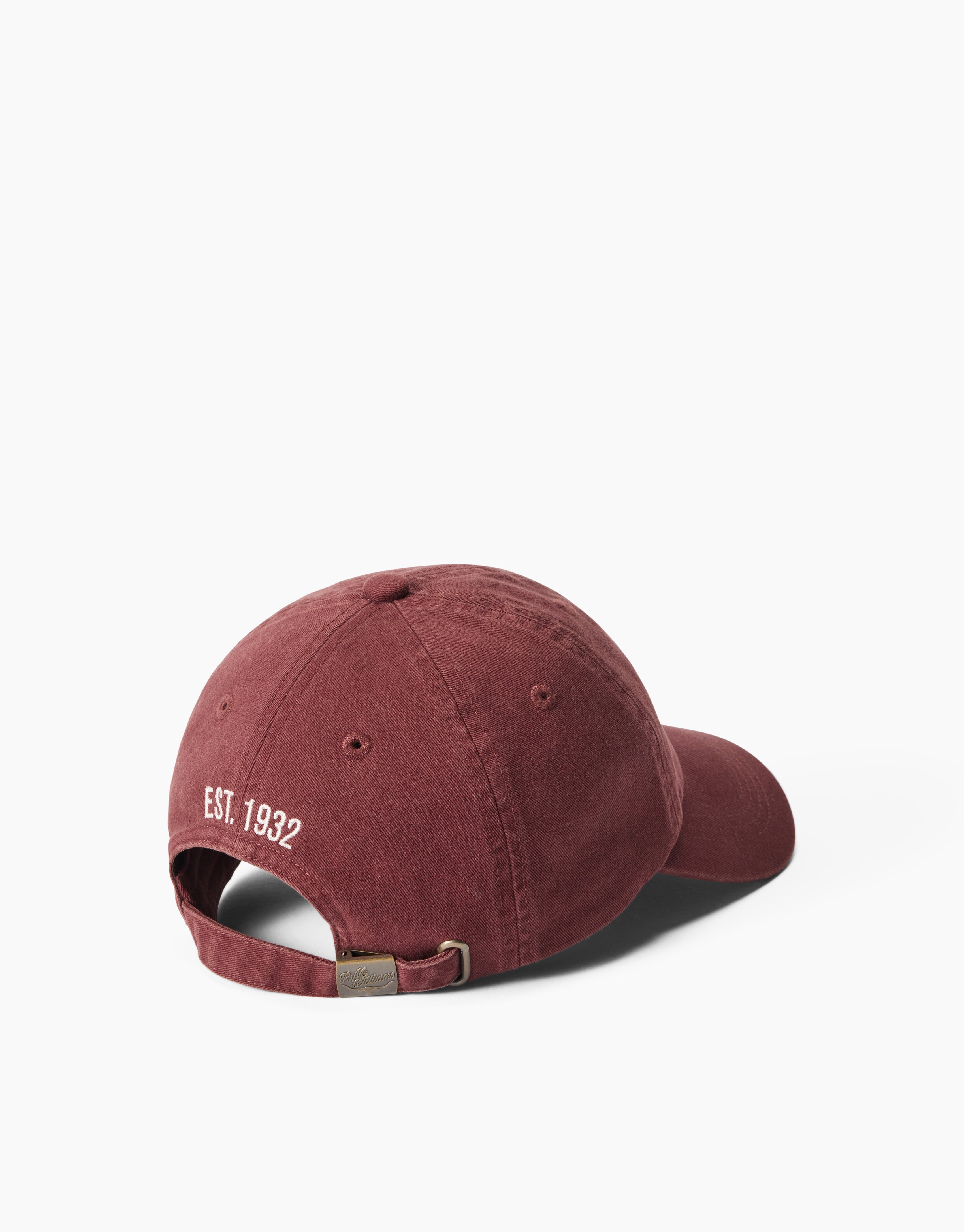 R.M. Williams Branded Black Apple Twill Cap