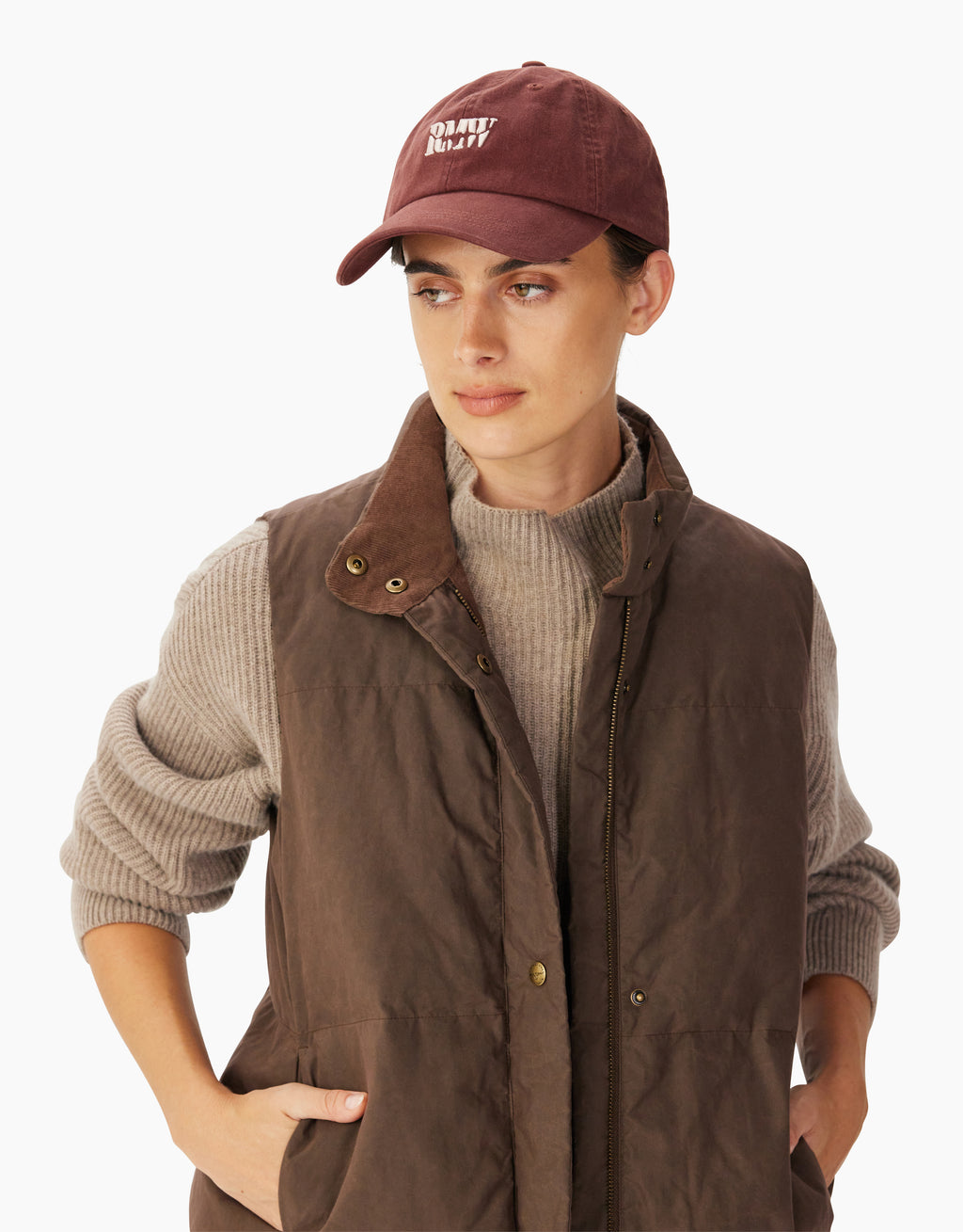 R.M. Williams Branded Black Apple Twill Cap