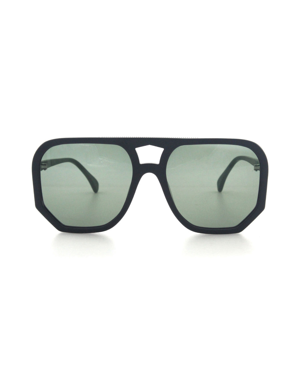 AGE Eyewear Wager Matt Black Sunglasses