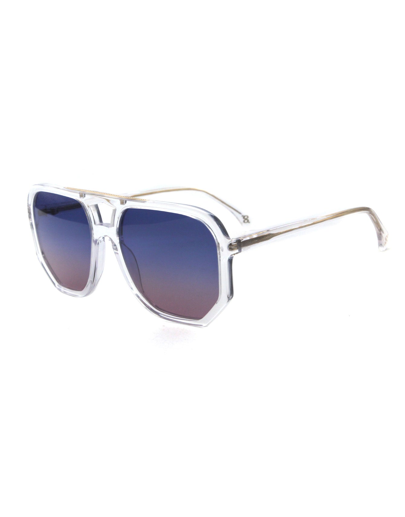 AGE Eyewear Wager Crystal Sunglasses