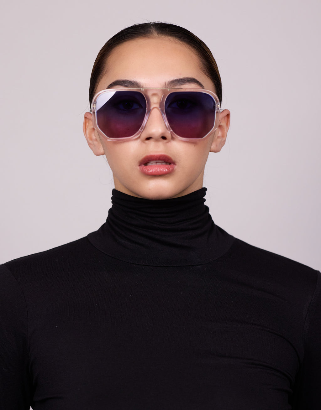 AGE Eyewear Wager Crystal Sunglasses