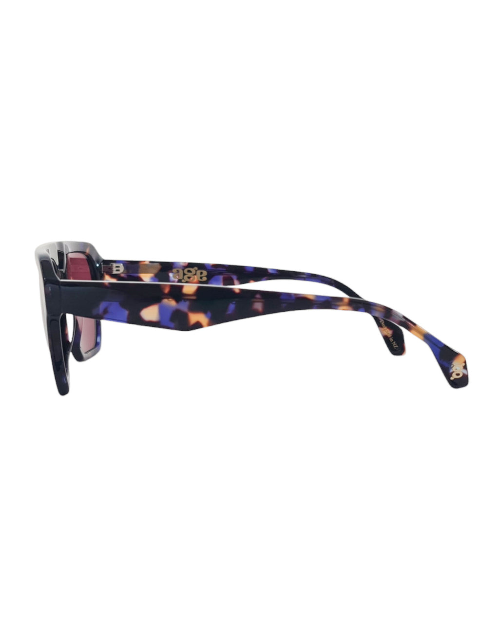 AGE Eyewear Dosage Indigo Tortoiseshell Sunglasses