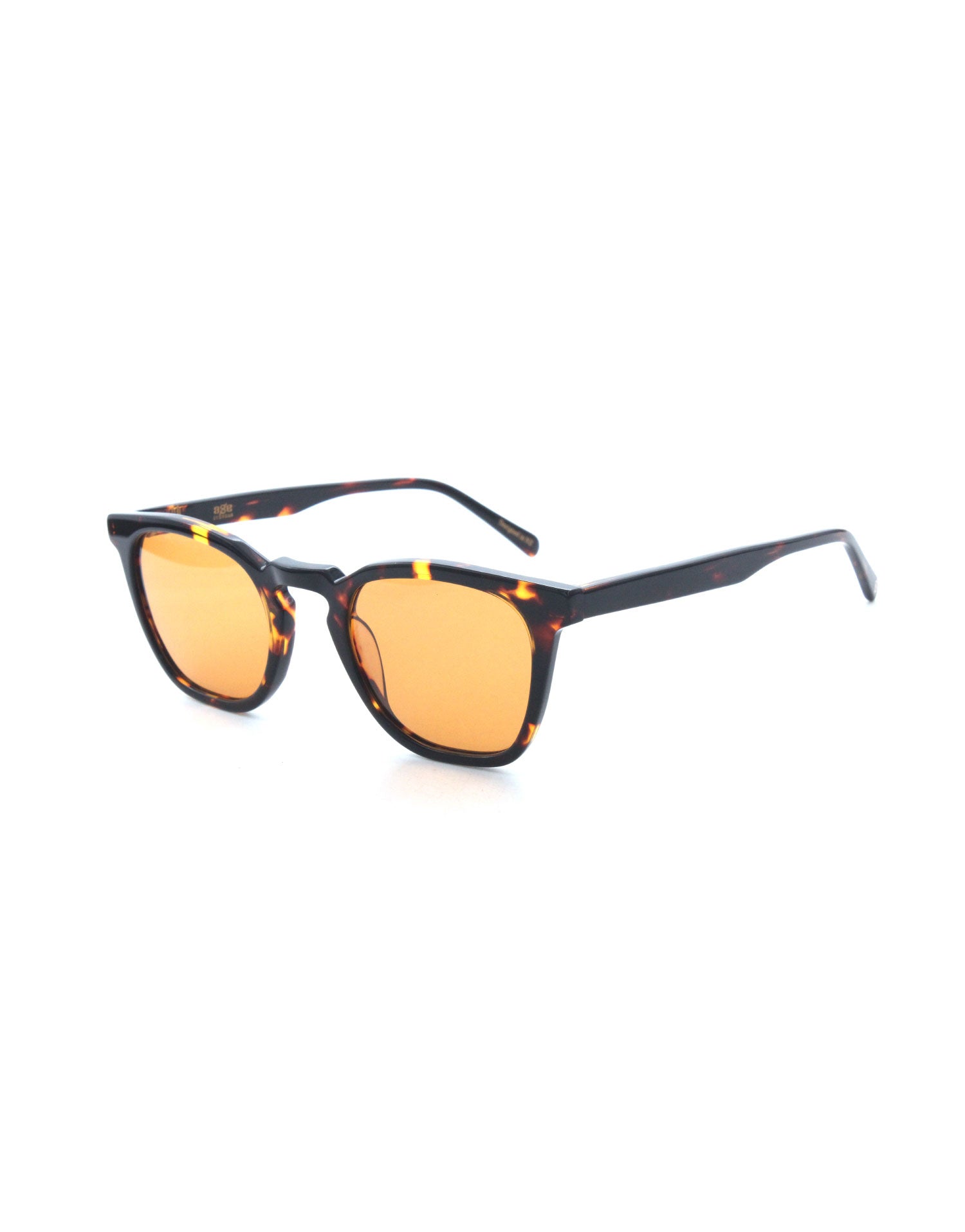 AGE Eyewear Page XL Brown Tortoiseshell Sunglasses