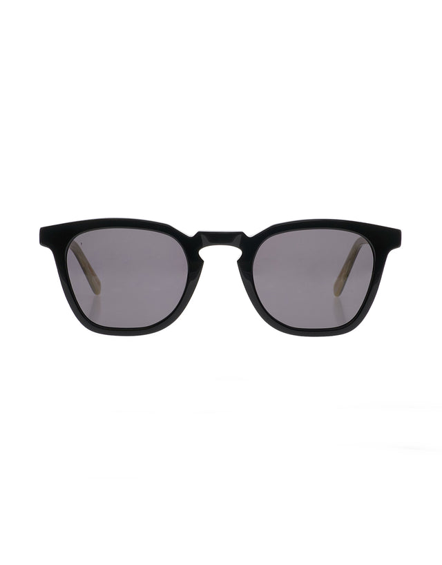 AGE Eyewear Page Large Black Sunglasses