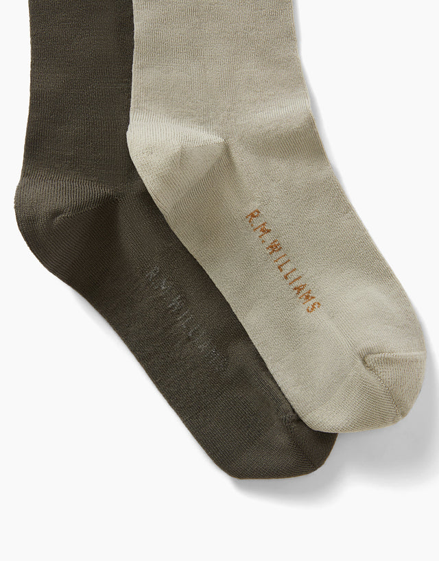 R.M.Williams Longhorn Sock 2 Pk