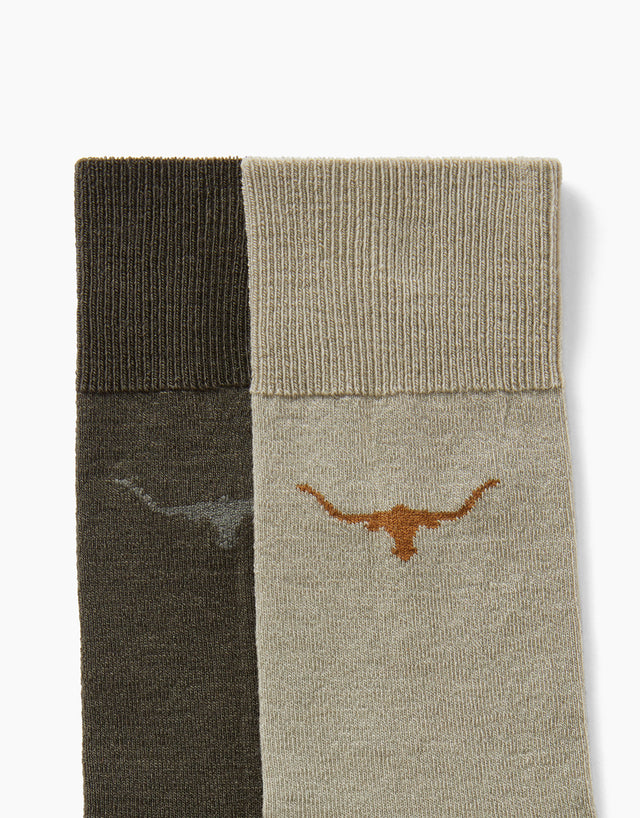 R.M.Williams Longhorn Sock 2 Pk