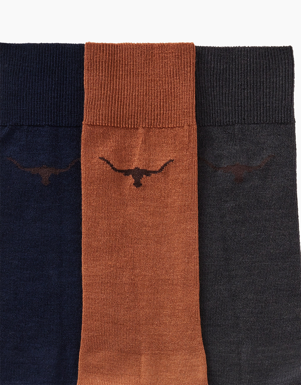 R.M.Williams Longhorn Indigo Sock 3 Pack