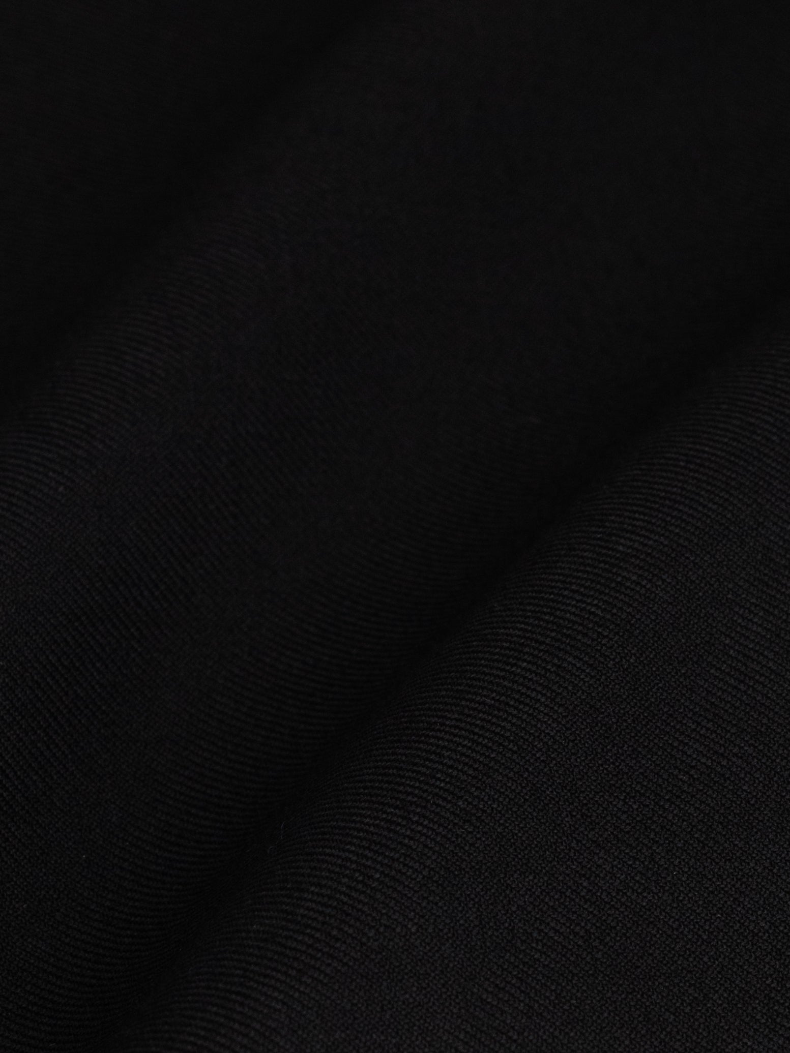 Hollywood Black Twill Suit Trouser