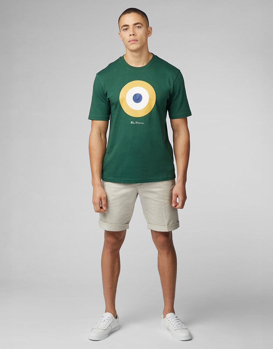 Ben Sherman Signature Target Green T-Shirt