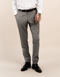Hire Lautner Light Grey Sharkskin Suit Trouser