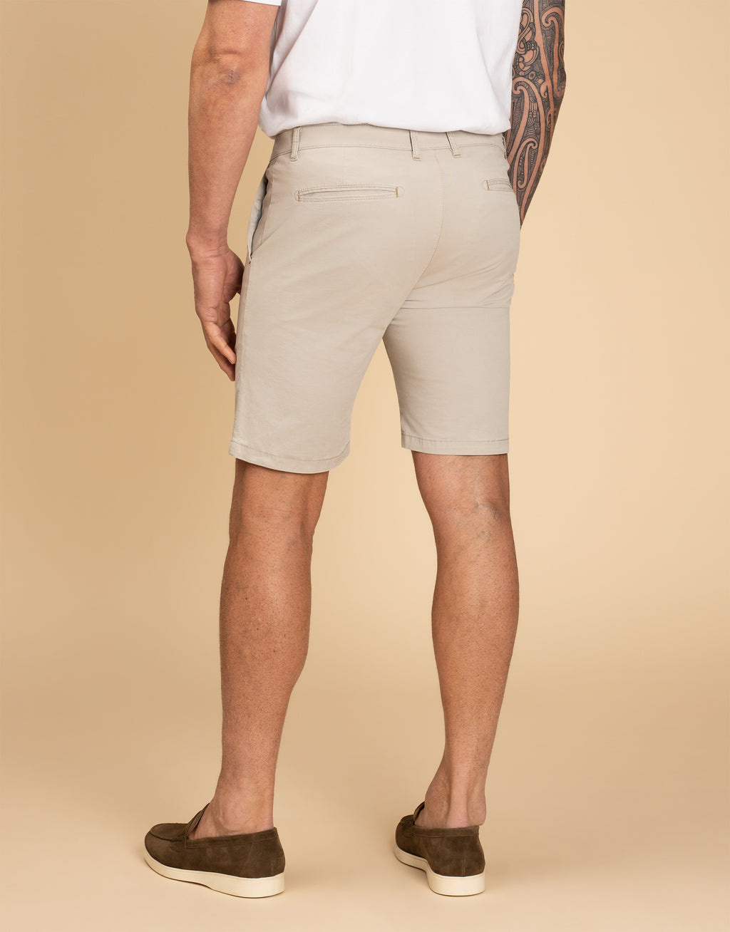 Sumner Bone Shorts