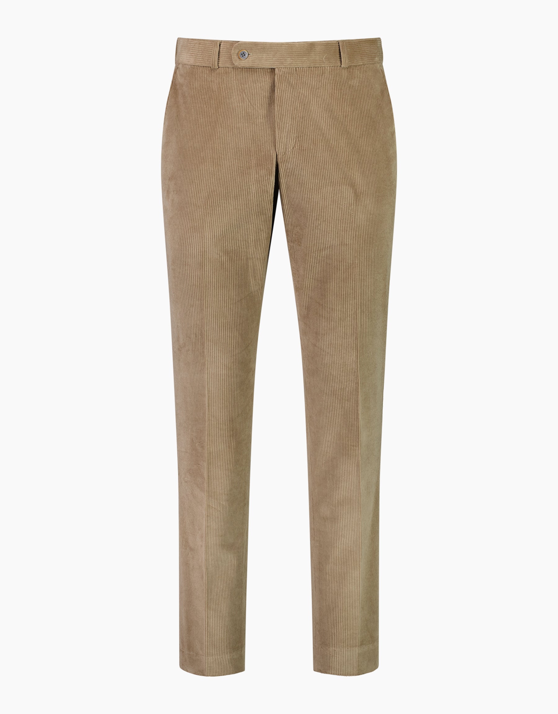 Gambino Beige Stretch Corduroy Trouser