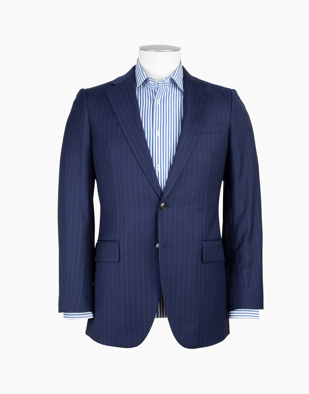 Cooper Navy Stripe Two Piece Suit