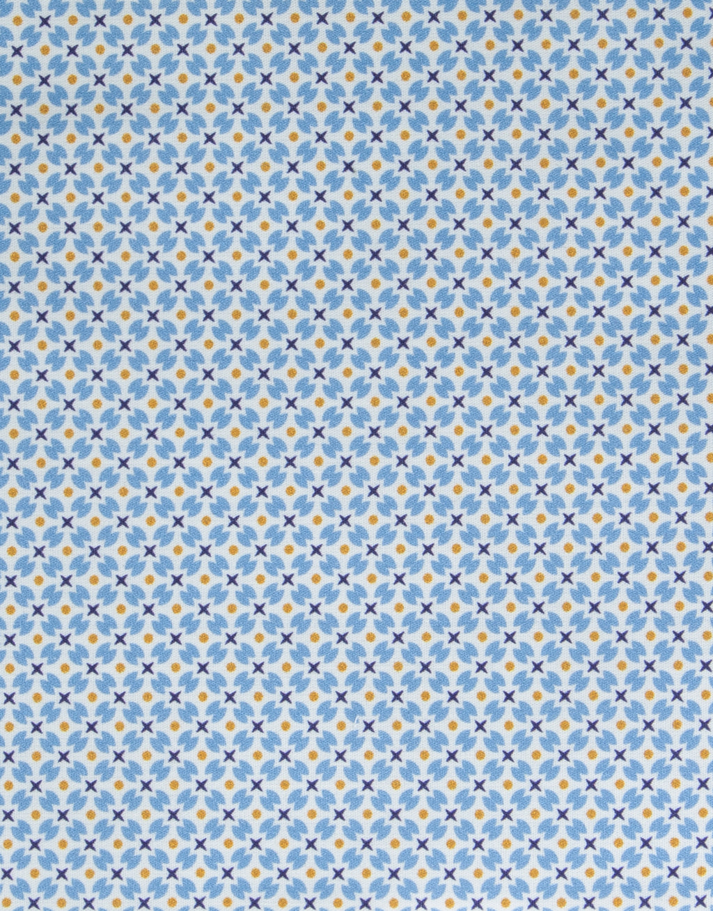 Ohope Blue & Yellow Geometric Shirt