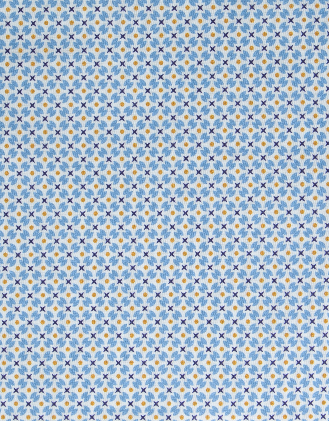 Ohope Blue & Yellow Geometric Shirt
