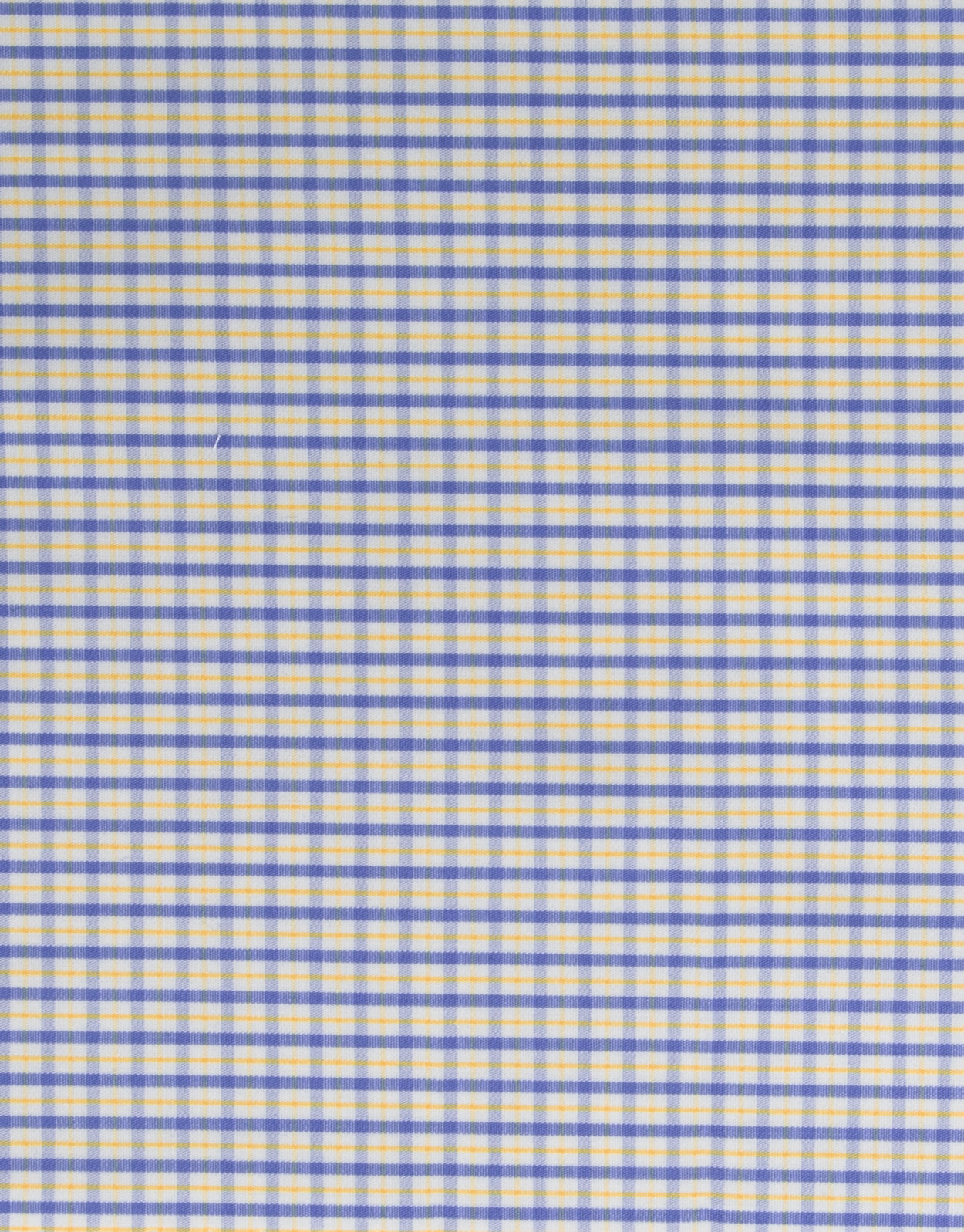 London Yellow & Blue Check Shirt