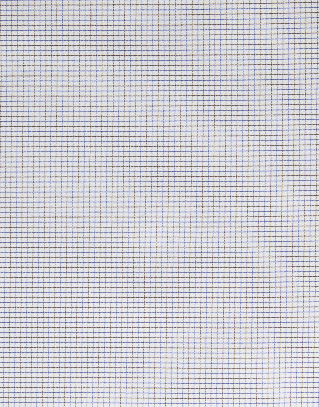 Sinatra Brown & Blue Micro-Check Shirt