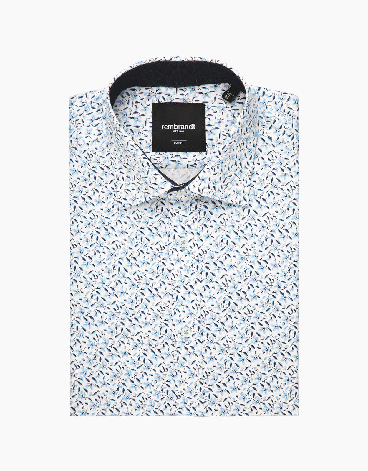 Barbican Light Blue Floral Shirt