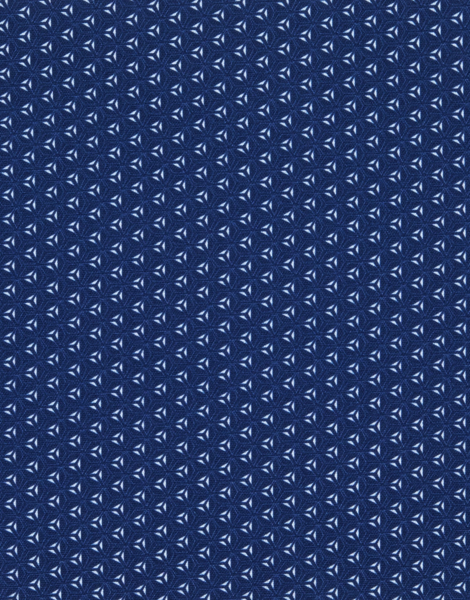 Sinatra Dark Blue Micro-design Shirt