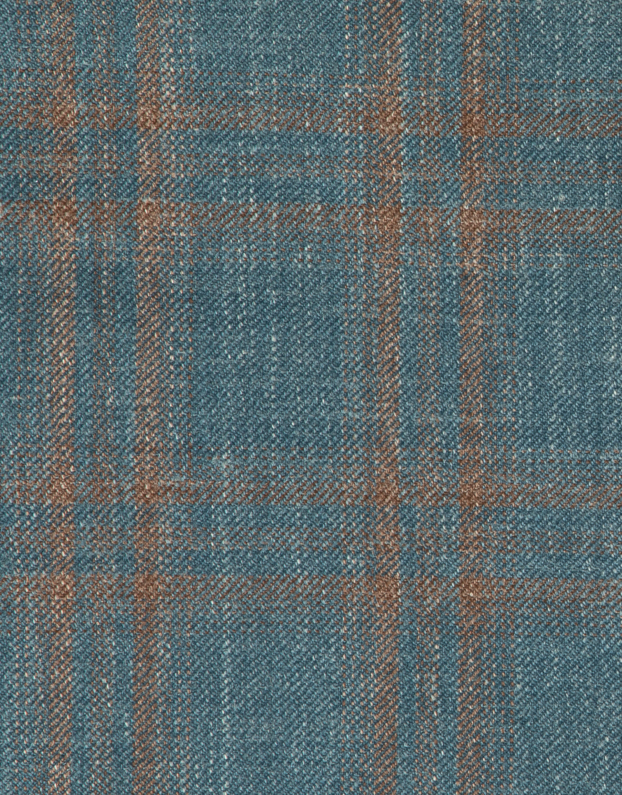 Hawker Teal Blue and Brown Check Blazer