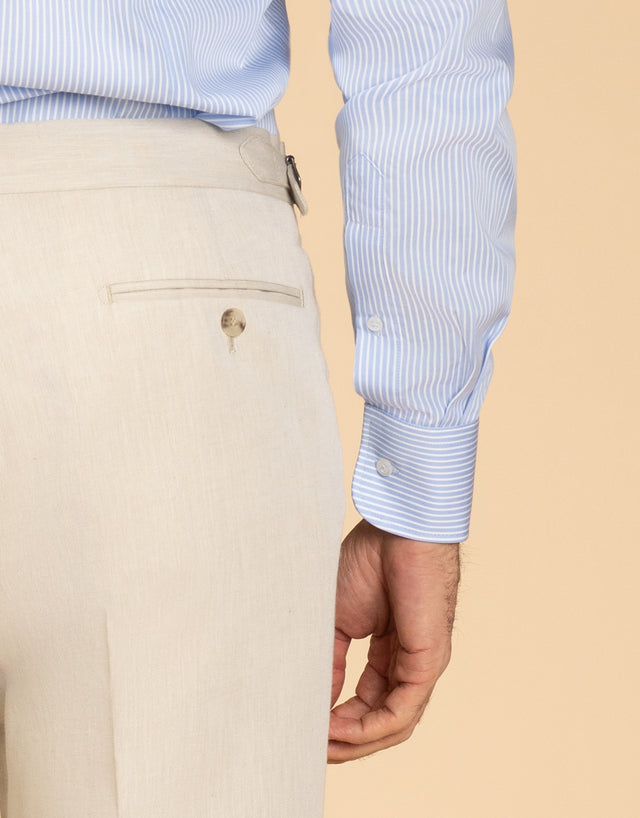 London Sky Blue Stripe Shirt